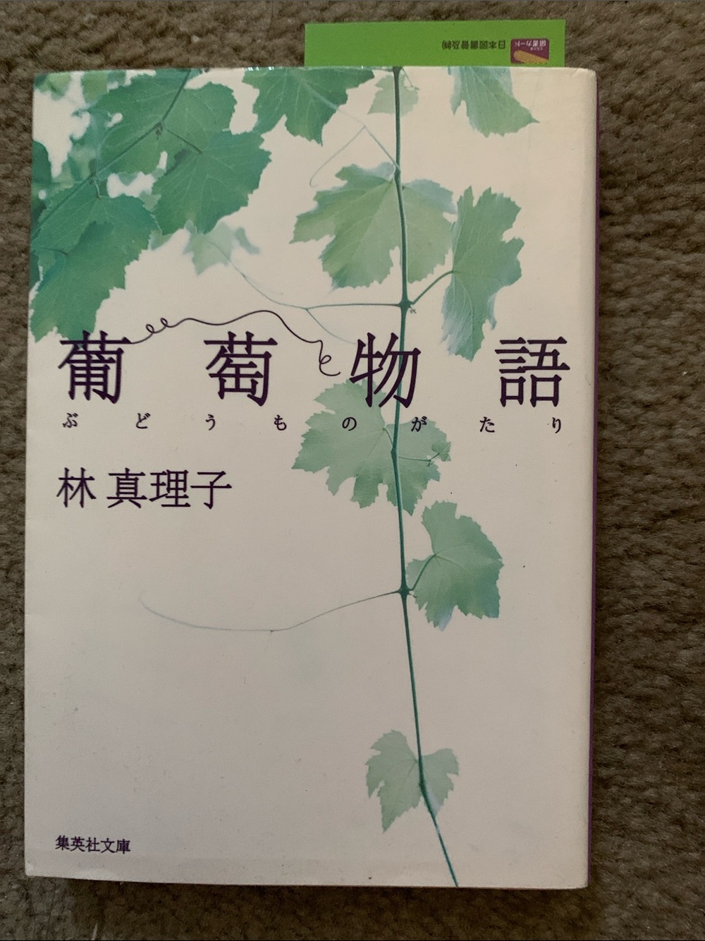 Hayashi Mariko 
budou monogatari book